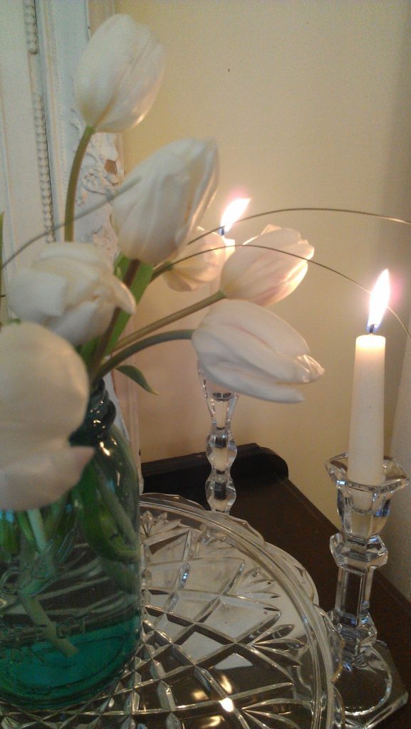 Tulips-and-candlelight